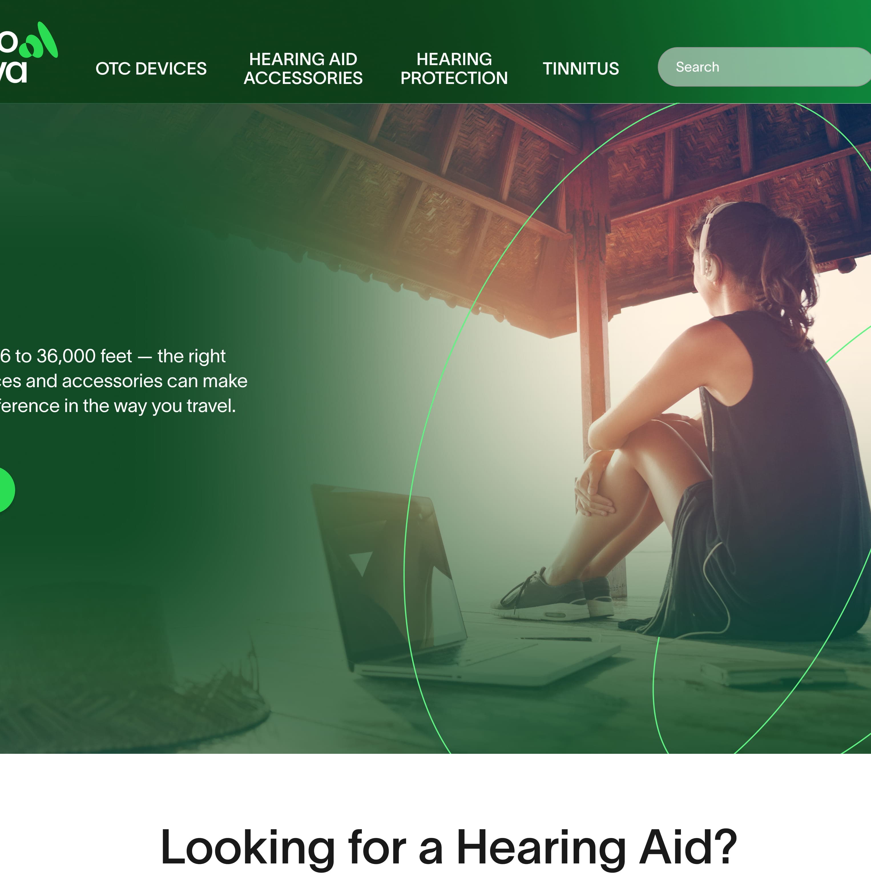 Sonova — interface design by Andy Wong